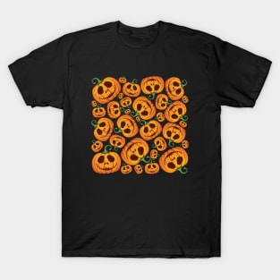 Halloween Jack Pumpkins T-Shirt